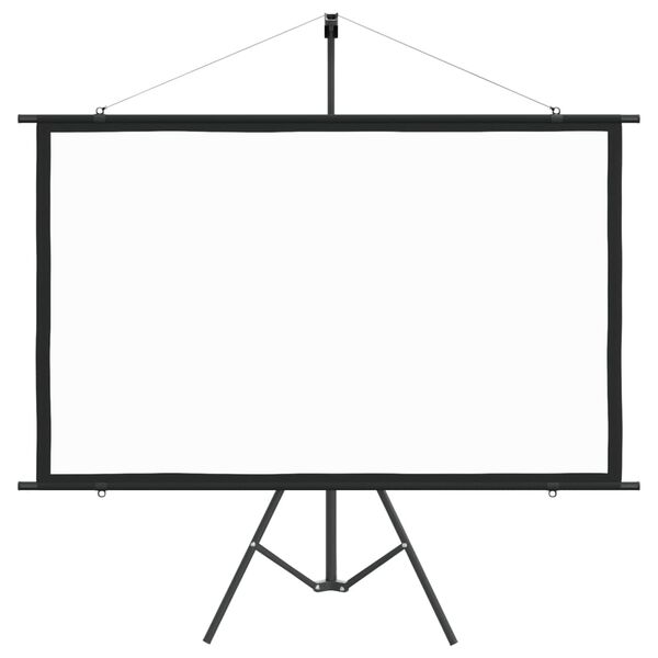 vidaXL projektori ekraan statiiviga, 72" 16:9