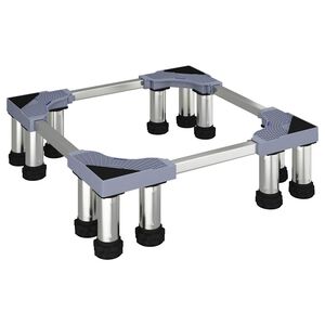 vidaXL Pesumasina alus Hall 67 x 67 x 21,5 cm Roostevaba teras