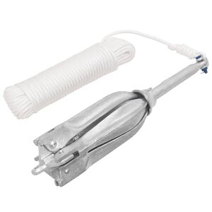 vidaXL kokkupandav ankur koos k&ouml;iega h&otilde;bedane 12 kg kuumtsingitud malm