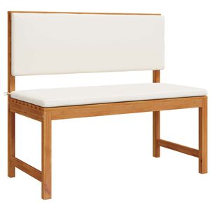 vidaXL Aia tool padjaga Pruun 100 x 50 x 91cm Akaatsiapuit