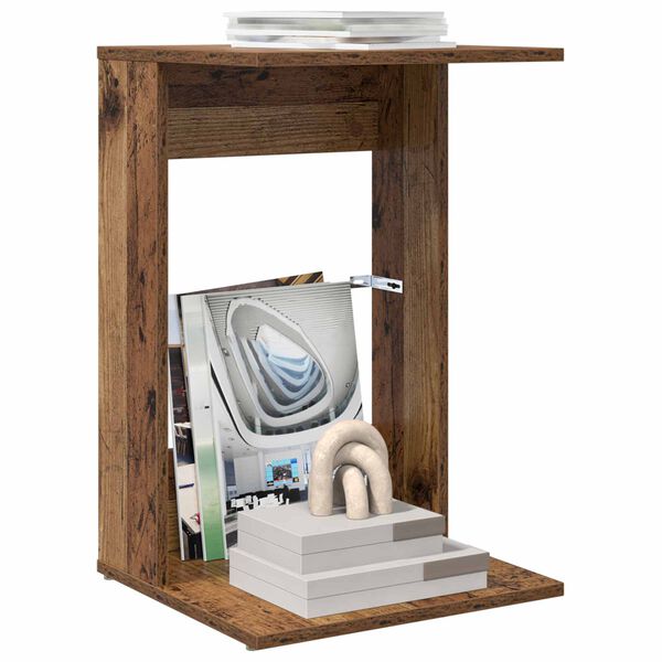 vidaXL K&uuml;lglaud Vana puit 40 x 38 x 62,5 cm Tehispuit