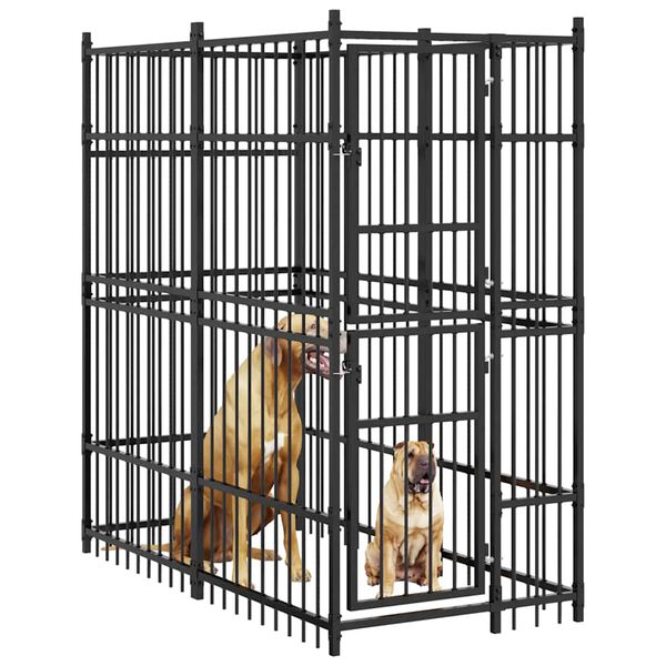 vidaXL koeraaedik, teras, 1,84 m&sup2;