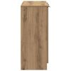 vidaXL puhvetkapp Artisan Oak 90,5x30x70 cm Engineered Wood