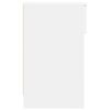 vidaXL sahtliga &ouml;&ouml;kapid 2 tk, valge, 20x36x60 cm