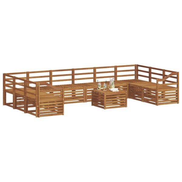 vidaXL Diivanikomplektid Neutraalne Tugev akatsiapuu