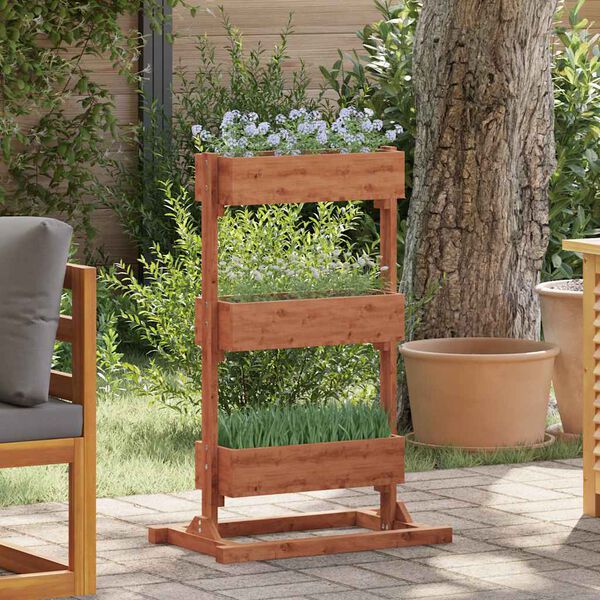 vidaXL taimealus, 52 x 30 x 78 cm, nulupuit