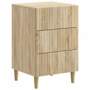 vidaXL &Ouml;&ouml;lambi kapp sahtliga Sonoma tamm 43 x 41 x 66,5 cm Tehispuit