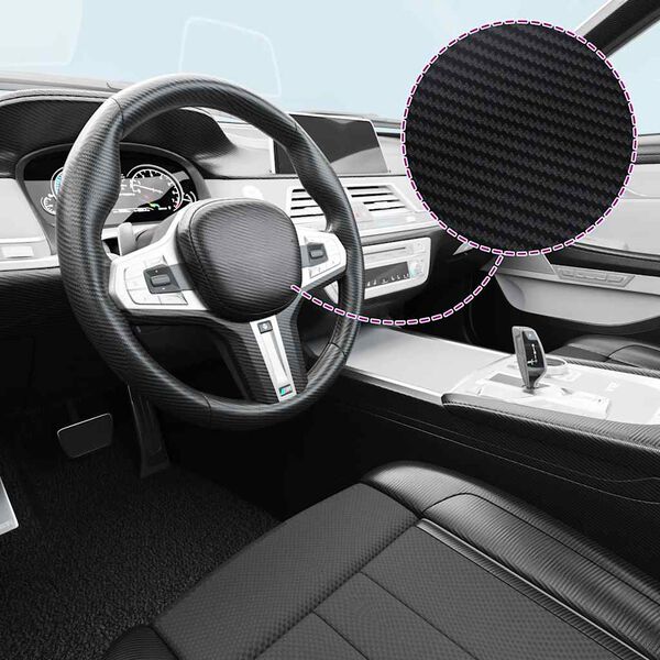 vidaXL autokile 2 tk, 3D, must, 100 x 150 cm