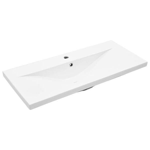 vidaXL Valamukapp sisseehitatud kraanikausiga kunsttamm