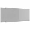 vidaXL K&ouml;&ouml;giseina paneel 2 tk Helehall 110 x 50 cm karastatud klaas