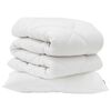 vidaXL Teki komplekt padjaga 2 pcs Valge Mikrofiiber