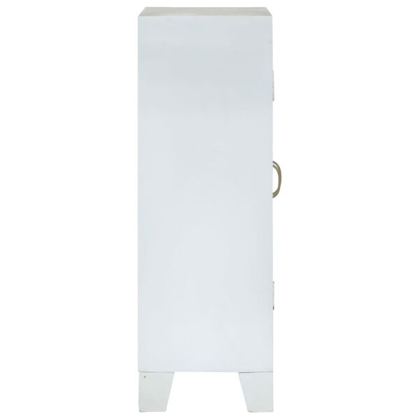 vidaXL puhvetkapp, valge, 55 x 30 x 90 cm, akaatsiapuit