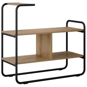 vidaXL Konsoollaud Artisan tamm 80 x 35 x 75 cm Tehispuit