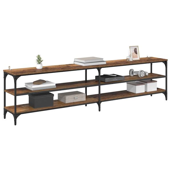 vidaXL Telerikapp Vana puit 200 x 30 x 50 cm