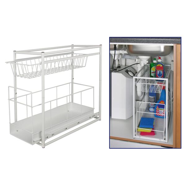 HI 2-korruseline hoiusahtel, valge