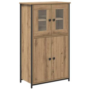 vidaXL K&otilde;rgushein K&auml;sit&ouml;&ouml;puu 62 x 32 x 106,5 cm Tehispuit