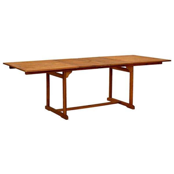 vidaXL 7-osaline aia s&ouml;&ouml;gim&ouml;&ouml;bli komplekt, akaatsiapuit ja tekstileen