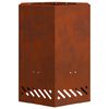 vidaXL Suitsuvaba Tulease Pruun 38 x 38 x 51 cm terase t&uuml;&uuml;p