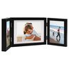 vidaXL kolm fotoraami, must, 22x15 cm + 2 x (10x15 cm)