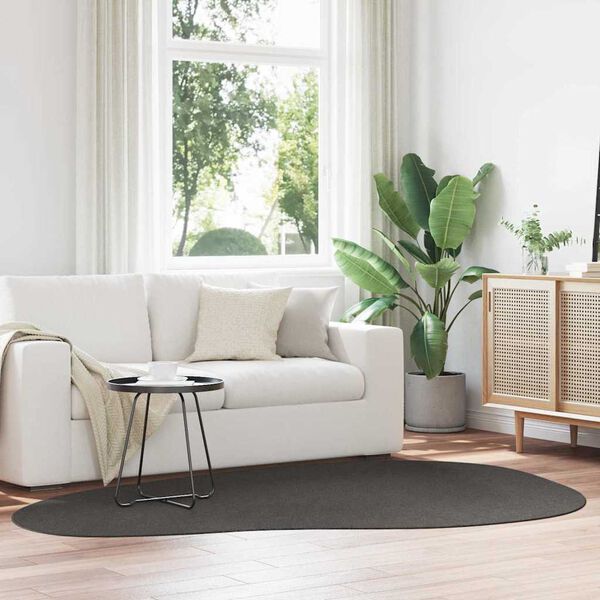 vidaXL Vaip HUARTE Antratsiit 160 x 230 cm Pol&uuml;ester