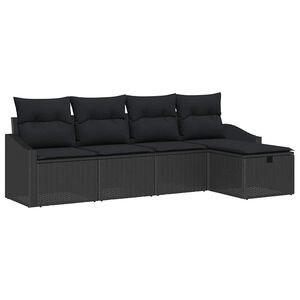 vidaXL Diivanikomplekt padjaga 6 pcs pol&uuml;rotang