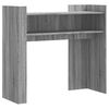 vidaXL konsoollaud, hall Sonoma tamm, 100 x 35 x 90 cm, tehispuit