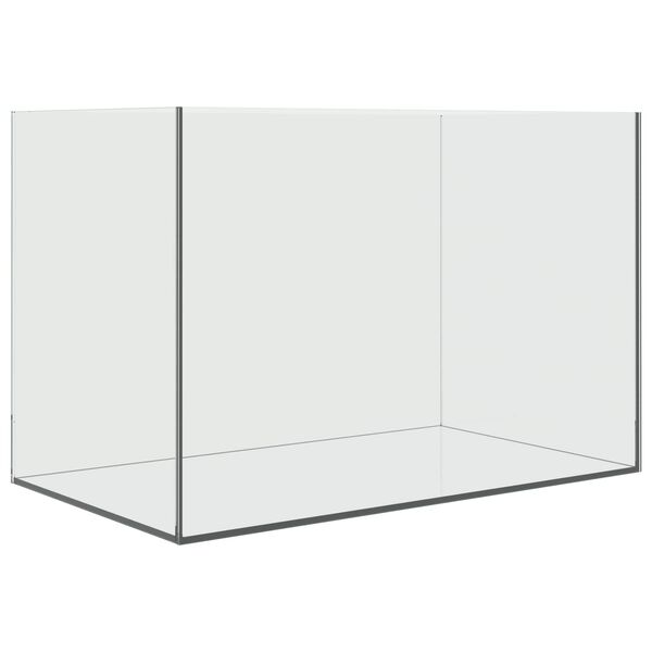vidaXL Akvaarium ladustamisega L&auml;bipaistev 60 x 35 x 40 cm Klaas