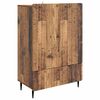 vidaXL K&otilde;ide sahtliga Vana puit 66 x 34,5 x 97 cm Tehispuit