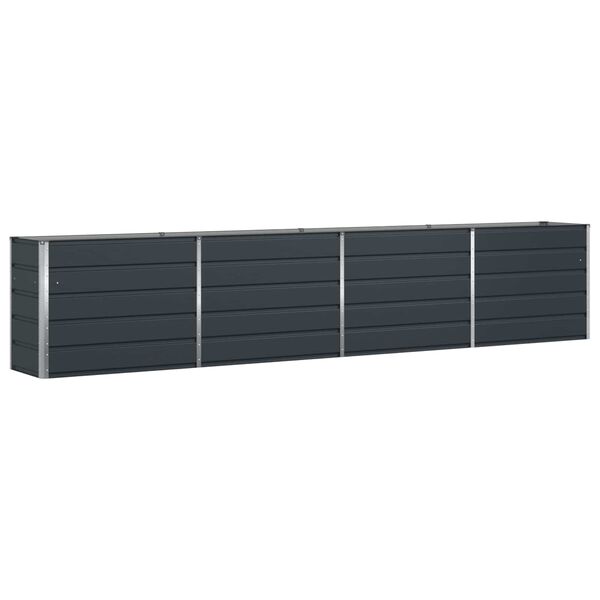 vidaXL Taimekast Antratsiit 480 x 50 x 45 cm Tsinkteras
