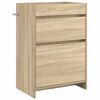 vidaXL Vannitoa all oleva kraani kapp Sonoma tamm 56 x 37,5 x 81 cm