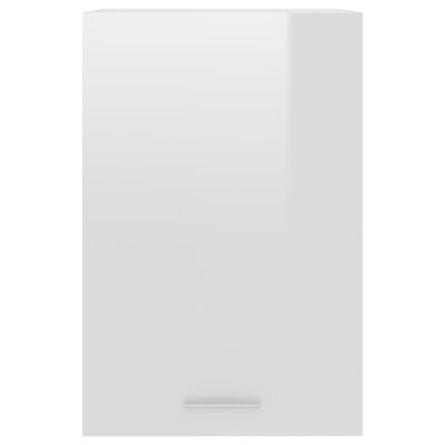 vidaXL köögikapp, kõrgläikega valge, 39,5 x 31 x 60 cm, puitlaastplaat