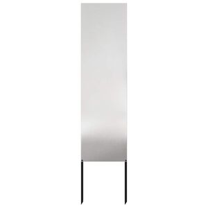 vidaXL Aia privaatsuse kate H&otilde;bedane 32 x 140 cm Roostevaba teras