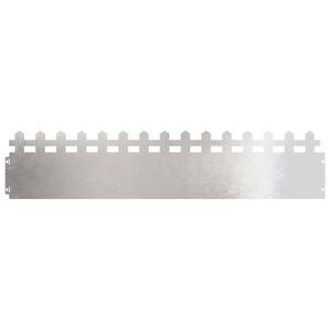 vidaXL Murukatted 10 pcs H&otilde;bedane 103 x 0,05 x 22 cm Roostevaba teras