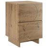 vidaXL &Ouml;&ouml;lambi kapp Artisan tamm 33,5 x 34,5 x 50 cm Tehispuit