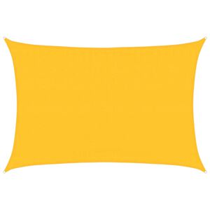 vidaXL p&auml;ikesepuri 160 g/m&sup2; ristk&uuml;lik, kollane , 3,5x4,5 m, HDPE
