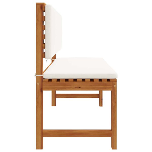 vidaXL Aia tool padjaga Pruun 100 x 50 x 91cm Akaatsiapuit