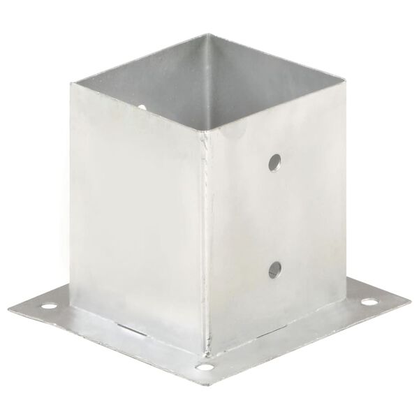 vidaXL postiankrud 4 tk, tsingitud metall, 121 mm