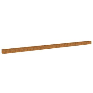 vidaXL taimekast, 1152 x 50 x 36 cm, Corten-teras