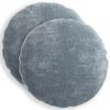 vidaXL Diivanipadi 2 tk HEERLEN Helesinine &Oslash; 60 cm &Scaron;en&uuml;&uuml;lfabric