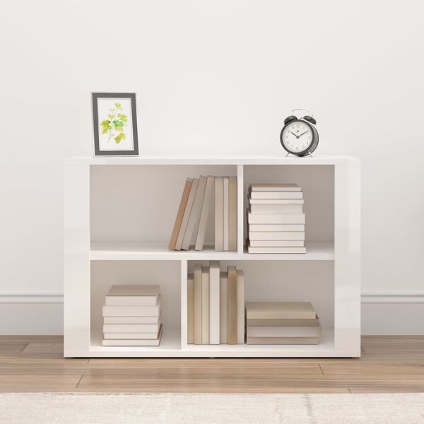 vidaXL puhvetkapp, k&otilde;rgl&auml;ikega valge, 80 x 30 x 54 cm, tehispuit