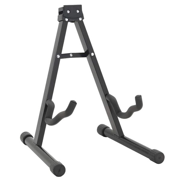 vidaXL 12-osaline klassikalise kitarri komplekt 6 keelega, must, 38''