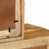 vidaXL Riietumislaud sahtliga Pruun 100 x 40 x 120 cm Mangopuit
