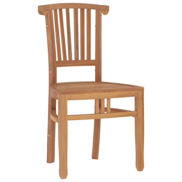 vidaXL 7-osaline aiam&ouml;&ouml;bli komplekt, tiikpuu