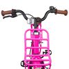 vidaXL Laste Bike 18 Tolli 5-7 aastastele Tumepink