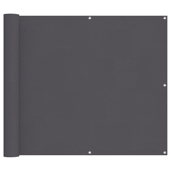 vidaXL r&otilde;dusirm, antratsiithall, 90x1000 cm, 100% pol&uuml;ester oxford