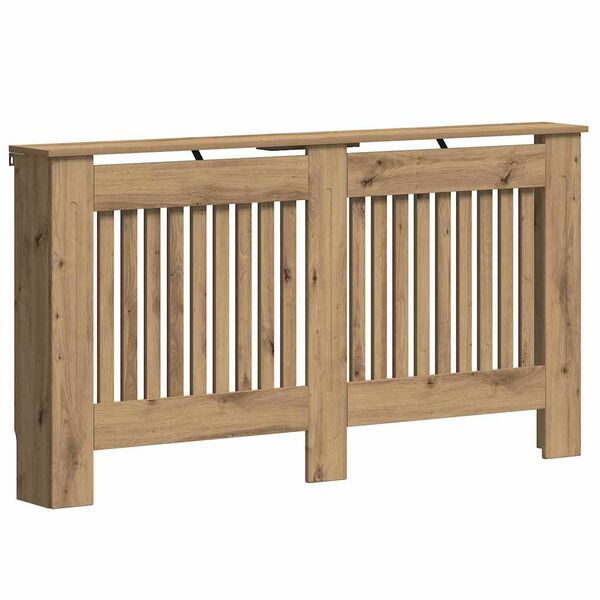 vidaXL Radiaatori kate K&auml;sit&ouml;&ouml;puu 152 x 19 x 81,5 cm Tehispuit