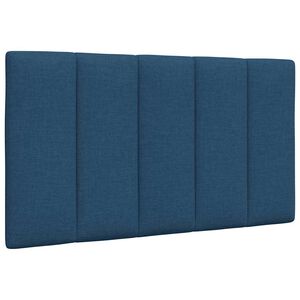 vidaXL voodipeatsi padi Hanko, sinine, 80 cm, kangas