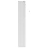 vidaXL Veneetsia rulo Valge 45 x 250 cm 35 mm Massiivne Paulownia puit