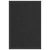 vidaXL uksematt, must, 40 x 60 cm