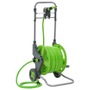 vidaXL ratastega voolikupool, 45 + 2 m